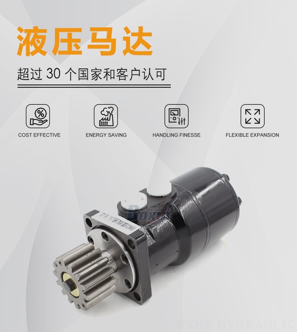 BMR摆线液压马达-2 63 毫升/转 53 Lpm 液压马达